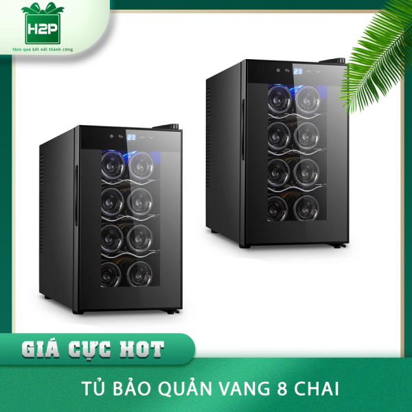 TỦ BẢO QUẢN RƯỢU VANG 8 CHAI TBQR-01